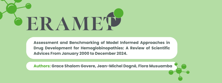 Read more about the article New ERAMET Publication: Assessment and Benchmarking of Model Informed Approaches in Drug Development for Hemoglobinopathies